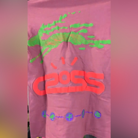 •NWT• Cactus Jack x Travis Scott Mauve (Washed Purple) Cross Tech tee • Men’s XL - Picture 3 of 7